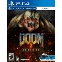 DOOM 3: VR Edition Playstation 4 US box art